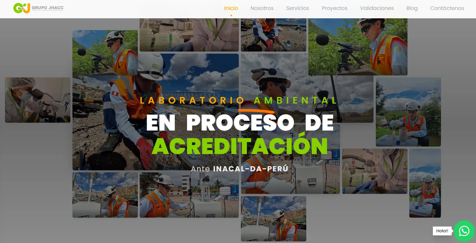 Sección Servicios
