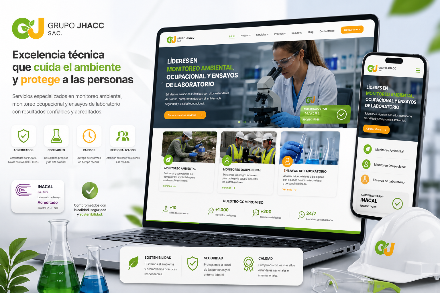 Interfaz de GRUPO JHACC
