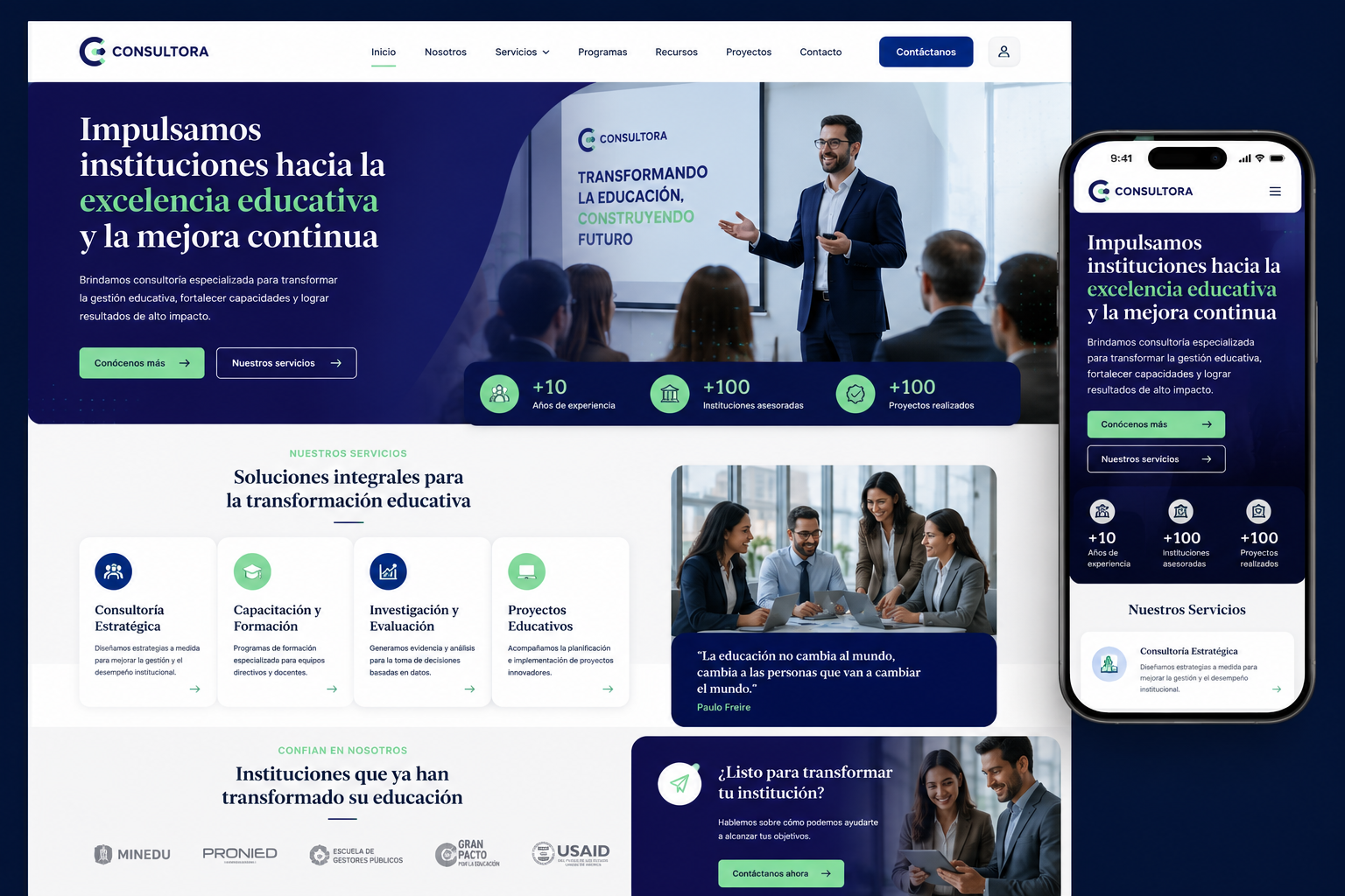 Interfaz de RCONSULTING